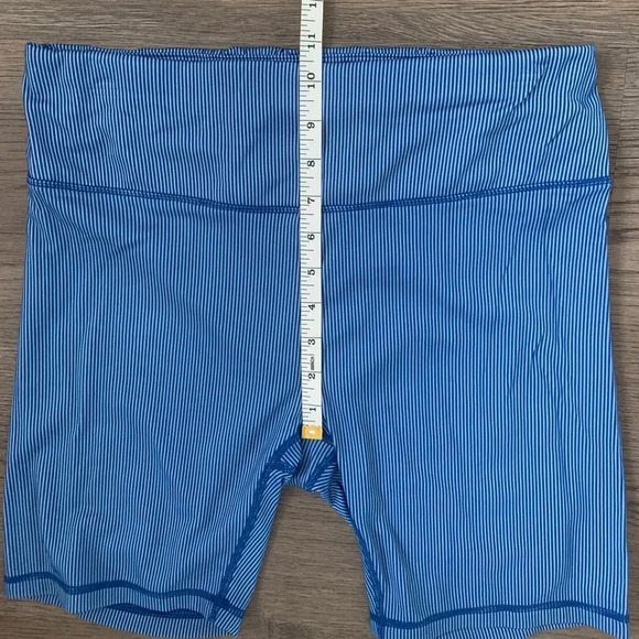 Nautica‎ Competition Ribbed Crop Top + Biker Short Set - Size M - Blue - NWT - Picture 7 of 11
